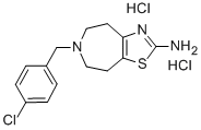 4H-THIAZOLO[4,5-D]AZEPIN-2-AMINE, 6-[(4-CHLOROPHENYL)METHYL]-5,6,7,8-TETRAHYDRO-, DIHYDROCHLORIDE CAS#: 36085-44-6