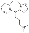 4H-Thieno(3,2-b)(1)benzazepine-4-propanamine, 9,10-dihydro-N,N-dimethy l- CAS#: 37968-12-0