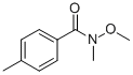 4,N-DIMETHYL-N-METHOXYBENZAMIDE CAS#: 122334-36-5