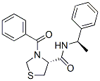 (4R)-3-Benzoyl-N-[(1R)-1-phenylethyl]thiazolidine-4-carboxamide CAS#: 134931-74-1