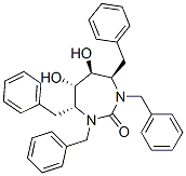 (4R,5S,6S,7R)-1,3,4,7-tetrabenzyl-5,6-dihydroxy-1,3-diazepan-2-one CAS#: 153223-23-5