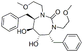 (4R,5S,6S,7R)-4,7-dibenzyl-5,6-dihydroxy-1,3-bis(2-methoxyethyl)-1,3-d iazepan-2-one CAS#: 153182-60-6