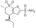 4R,6R-Dorzolamide CAS#: 120279-95-0