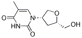 4(S)-(3,4-dihydro-2,4-dioxo-5-methyl-1(2H)-pyrimidinyl)tetrahydro-2(S)-furanmethanol CAS#: 143191-83-7