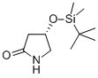(4S)-4-[[(1,1-Dimethylethyl)dimethylsilyl]oxy]-2-pyrrolidinone CAS#: 141629-19-8