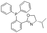 (4S)-(-)-4,5-DIHYDRO-2-[2'-(DIPHENYLPHOSPHINO)PHENYL]-4-ISOPROPYLOXAZOLE CAS#: 148461-12-5