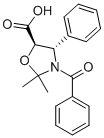 (4S,5R)-3-Benzoyl-2,2-dimethyl-4-phenyloxazolidine-5-carboxylic acid CAS#: 153652-70-1