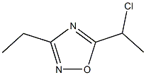 5-(1-CHLOROETHYL)-3-ETHYL-1,2,4-OXADIAZOLE CAS#: 119738-15-7