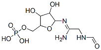 [5-[(1-amino-2-formamidoethylidene)amino]-3,4-dihydroxyoxolan-2-yl]methyl dihydrogen phosphate CAS#: 37721-04-3