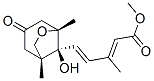 5-[(1R,5R,8S)-8-Hydroxy-1,5-dimethyl-3-oxo-6-oxabicyclo[3.2.1]octan-8-yl]-3-methyl-2,4-pentadienoic acid methyl ester CAS#: 41670-48-8