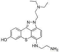 5-[(2-AMINOETHYL)AMINO]-2-(2-DIETHYLAMINOETHYL)-2H-[1]BENZOTHIOPYRANO[4,3,2-CD]INDAZOL-8-OL CAS#: 119221-49-7