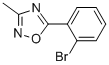 5-(2-BROMOPHENYL)-3-METHYL-1,2,4-OXADIAZOLE CAS#: 375857-64-0