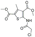 5-(2-CHLORO-ACETYLAMINO)-3-METHYL-THIOPHENE-2,4-DICARBOXYLIC ACID DIMETHYL ESTER CAS#: 314245-35-7