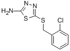 5-(2-CHLORO-BENZYLSULFANYL)-[1,3,4]THIADIAZOL-2-YLAMINE CAS#: 299442-99-2