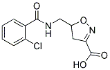 5-([(2-CHLOROBENZOYL)AMINO]METHYL)-4,5-DIHYDRO-3-ISOXAZOLECARBOXYLIC ACID CAS#: 339101-05-2