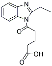 5-(2-ETHYL-BENZOIMIDAZOL-1-YL)-5-OXO-PENTANOIC ACID CAS#: 380491-73-6