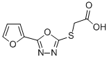 {[5-(2-FURYL)-1,3,4-OXADIAZOL-2-YL]THIO}ACETIC ACID CAS#: 33621-24-8