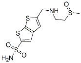 5-[[[2-(Methylsulfinyl)ethyl]amino]methyl]thieno[2,3-b]thiophene-2-sulfonamide CAS#: 122267-01-0