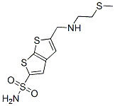 5-[[[2-(Methylthio)ethyl]amino]methyl]thieno[2,3-b]thiophene-2-sulfonamide CAS#: 122266-99-3