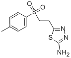 5-[2-(TOLUENE-4-SULFONYL)-ETHYL]-[1,3,4]THIADIAZOL-2-YLAMINE CAS#: 302956-47-4