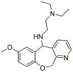 5-((2-(diethylamino)ethyl)amino)-7-methoxy-5,11-dihydro(1)benzoxepino(3,4-b)pyridine CAS#: 115749-98-9
