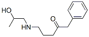 5-(2-hydroxypropylamino)-1-phenyl-pentan-2-one CAS#: 141809-37-2