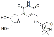 5-(((2,2,6,6-tetramethyl-1-oxy-4-piperidyl)amino)methyl)-2'-deoxyuridine CAS#: 132723-75-2