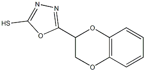 5-(2,3-DIHYDRO-BENZO[1,4]DIOXIN-2-YL)-[1,3,4]OXADIAZOLE-2-THIOL CAS#: 120423-45-2