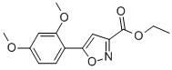 5-(2,4-DIMETHOXYPHENYL)-3-ISOXAZOLECARBOXYLIC ACID ETHYL ESTER CAS#: 33277-16-6