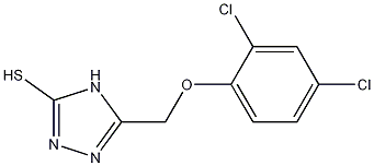 5-((2,4-dichlorophenoxy)methyl)-4H-1,2,4-triazole-3-thiol CAS#: 130087-63-7