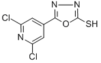 5-(2,6-DICHLORO-4-PYRIDYL)-1,3,4-OXADIAZOLE-2-THIOL CAS#: 119221-62-4