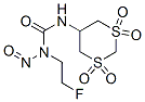 5-[3-(2-Fluoroethyl)-3-nitrosoureido]-1,3-dithiane 1,1,3,3-tetraoxide CAS#: 33024-48-5