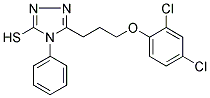 5-[3-(2,4-DICHLOROPHENOXY)PROPYL]-4-PHENYL-4H-1,2,4-TRIAZOLE-3-THIOL CAS#: 379704-78-6