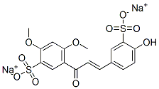 5-[3-(4-Hydroxy-3-sulfophenyl)-1-oxo-2-propenyl]-2,4-dimethoxybenzenesulfonic acid disodium salt CAS#: 30251-88-8