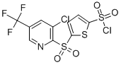 5-[3-CHLORO-5-(TRIFLUOROMETHYL)PYRID-2-YLSULPHONYL]THIOPHENE-2-SULPHONYL CHLORIDE CAS#: 175203-00-6