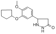 5-[3-(CYCLOPENTYLOXY)-4-METHOXYPHENYL]PYRAZOLIDIN-3-ONE CAS#: 145743-47-1