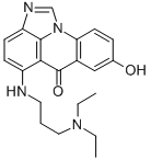 5-((3-Diethylamino)propyl)amino-8-hydroxy-6H-imidazo(4,5,1-de)acridin- 6-one CAS#: 138154-43-5