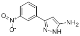 5-(3-NITRO-PHENYL)-2H-PYRAZOL-3-YLAMINE CAS#: 142338-69-0