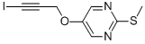 5-[(3-iodo-2-propynyl)oxy]-2-(methylthio)pyrimidine CAS#: 37750-83-7