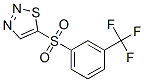 5-{[3-(trifluoromethyl)phenyl]sulfonyl}-1,2,3-thiadiazole CAS#: 338407-94-6