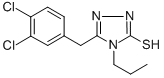 5-(3,4-DICHLOROBENZYL)-4-PROPYL-1,2,4-TRIAZOLE-3-THIOL CAS#: 306936-92-5