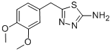 5-(3,4-DIMETHOXY-BENZYL)-[1,3,4]THIADIAZOL-2-YLAMINE CAS#: 313957-85-6