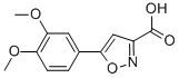 5-(3,4-DIMETHOXY-PHENYL)-ISOXAZOLE-3-CARBOXYLIC ACID CAS#: 33282-17-6