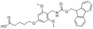 5-[3,5-DIMETHOXY-4-(FMOC-AMINOMETHYL)PHENOXY]PENTANOIC ACID CAS#: 115109-65-4