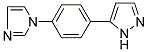 5-[4-(1H-IMIDAZOL-1-YL)PHENYL]-1H-PYRAZOLE CAS#: 321385-58-4