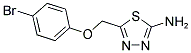5-(4-BROMO-PHENOXYMETHYL)-[1,3,4]THIADIAZOL-2-YLAMINE CAS#: 299441-95-5