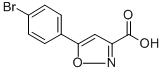 5-(4-BROMOPHENYL)ISOXAZOLE-3-CARBOXYLIC& CAS#: 33282-23-4