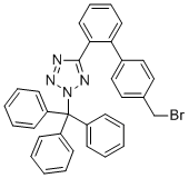 5-[4'-(Bromomethyl)-[1,1'-biphenyl]-2-yl]-2-(triphenylmethyl)-2H-tetrazole CAS#: 133051-88-4