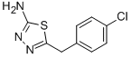 5-(4-CHLORO-BENZYL)-[1,3,4]THIADIAZOL-2-YLAMINE CAS#: 39181-43-6