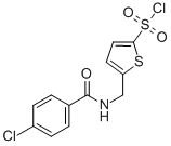 5-(4-CHLOROBENZAMIDOMETHYL)THIOPHENE-2-SULPHONYL CHLORIDE CAS#: 166964-34-7